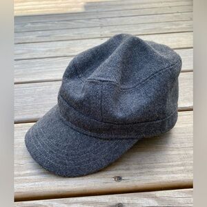 Men’s Lids Fitted Gray Wool Hat Cap
